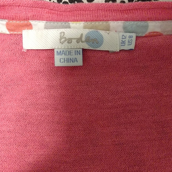 Boden Cotton/Linen Top - Picture 4 of 5